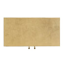 Francois 32 in. W Rectangular Wood and Leather 2 Door Accent Cabinet by Butler Specialty Company