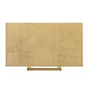Francois 28 in. W Rectangular Wood and Leather 3 Drawer Accent Chest by Butler Specialty Company