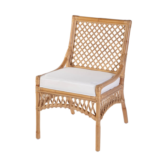 Antigua 19 in. Seat Height Rattan Side Dining Chair by Butler Specialty Company