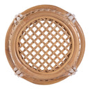 Antigua 30.5 in. Seat Height Round Rattan Bar Stool with Footrest by Butler Specialty Company