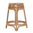 Antigua 24.75 in. Seat Height Round  Rattan Counter Stool with Footrest by Butler Specialty Company