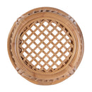 Antigua 24.75 in. Seat Height Round  Rattan Counter Stool with Footrest by Butler Specialty Company