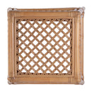 Antigua 30.25 in. Seat Height Square Rattan Bar Stool with Footrest by Butler Specialty Company