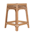 Antigua 24.75 in. Seat Height Square Rattan Counter Stool with Footrest by Butler Specialty Company