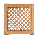 Antigua 24.75 in. Seat Height Square Rattan Counter Stool with Footrest by Butler Specialty Company