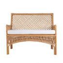 Antigua 42 in. W Rectangular Rattan Dining Bench with Back by Butler Specialty Company