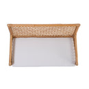 Antigua 42 in. W Rectangular Rattan Dining Bench with Back by Butler Specialty Company