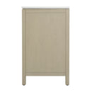 Nora 36 in. W Quartz and Wood Single Sink 3 Drawer Bathroom Vanity Set by Butler Specialty Company