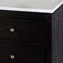 Nora 36 in. W Quartz and Wood Single Sink 3 Drawer Bathroom Vanity Set by Butler Specialty Company