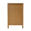 Nora 36 in. W Quartz and Wood Single Sink 3 Drawer Bathroom Vanity Set by Butler Specialty Company