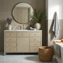 Nora 48 in. W Quartz and Wood Single Sink 8 Drawer Bathroom Vanity Set by Butler Specialty Company