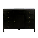 Nora 48 in. W Quartz and Wood Single Sink 8 Drawer Bathroom Vanity Set by Butler Specialty Company