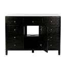 Nora 48 in. W Quartz and Wood Single Sink 8 Drawer Bathroom Vanity Set by Butler Specialty Company