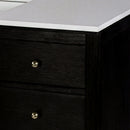 Nora 48 in. W Quartz and Wood Single Sink 8 Drawer Bathroom Vanity Set by Butler Specialty Company