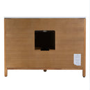 Nora 48 in. W Quartz and Wood Single Sink 8 Drawer Bathroom Vanity Set by Butler Specialty Company