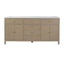 Nora 72 in. W Quartz and Wood Double Sink 4 Drawer Bathroom Vanity Set by Butler Specialty Company