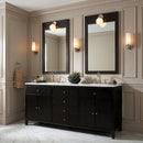 Nora 72 in. W Quartz and Wood Double Sink 4 Drawer Bathroom Vanity Set by Butler Specialty Company