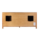 Nora 72 in. W Quartz and Wood Double Sink 4 Drawer Bathroom Vanity Set by Butler Specialty Company
