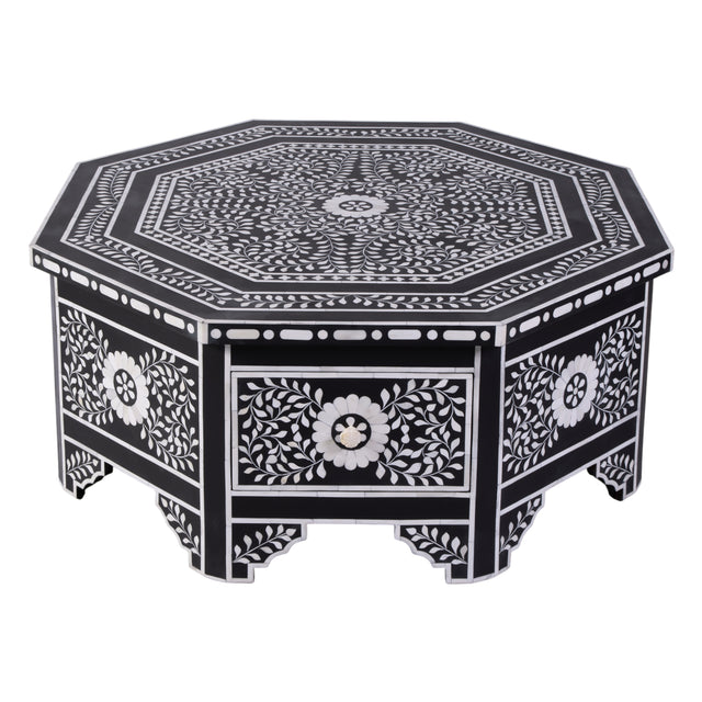 Blackwell 40.25 in. W Octagonal Bone In-Lay 1 Drawer Coffee Table by Butler Specialty Company