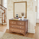 Rashmi 40 in. W Rectangular Teak & Bone In-Lay 4 Drawer Accent Chest by Butler Specialty Company