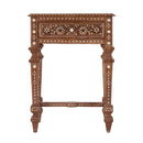 Rashmi 21 in. W Rectangular Teak & Bone 1 Drawer End Table by Butler Specialty Company