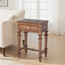 Rashmi 21 in. W Rectangular Teak & Bone 1 Drawer End Table by Butler Specialty Company