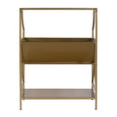 Franklin 24 in. W x 31.5 in. H Rectangular Iron 2 Tier Bookshelf by Butler Specialty Company