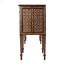 Manali 60 in. W Rectangular Mother of Pearl and Wood 4 Drawer 2 Door Console Table by Butler Specialty Company