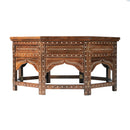 Mandore 42 in. W Octagon Wood and Bone Coffee Table by Butler Specialty Company