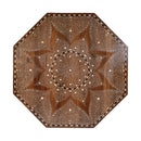 Mandore 42 in. W Octagon Wood and Bone Coffee Table by Butler Specialty Company