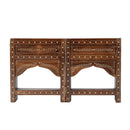 Mandore 42 in. W Octagon Wood and Bone Coffee Table by Butler Specialty Company