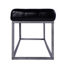 Knox 54 in. W Rectangular Leather and Iron Accent Bench by Butler Specialty Company