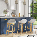 Inez 24 in. Seat Height Rattan Low Back Counter Stool by Butler Specialty Company