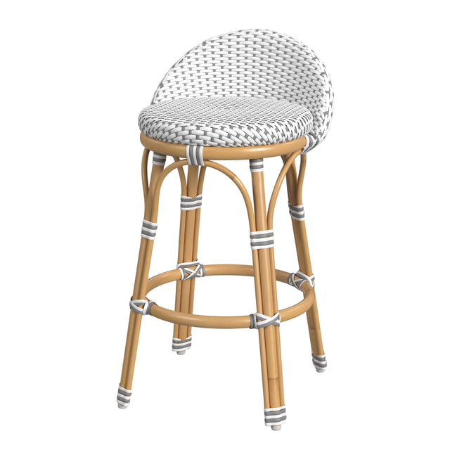Inez 24 in. Seat Height Rattan Low Back Counter Stool by Butler Specialty Company