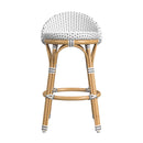 Inez 24 in. Seat Height Rattan Low Back Counter Stool by Butler Specialty Company