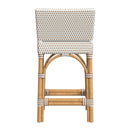 Amalfi 24.5 in. Seat Height Outdoor Counter Stool with Back by Butler Specialty Company