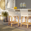 Amalfi 24.5 in. Seat Height Outdoor Counter Stool with Back by Butler Specialty Company
