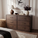 Keenan 60 in. W Rectangular Wood 6 Drawer Dresser by Butler Specialty Company