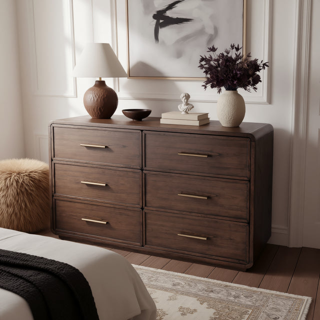 Keenan 60 in. W Rectangular Wood 6 Drawer Dresser by Butler Specialty Company