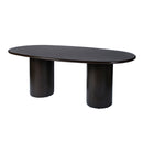 Kersten 84 in. W Oval Wood Double Pedestal Base Dining Table by Butler Specialty Company
