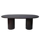 Kersten 84 in. W Oval Wood Double Pedestal Base Dining Table by Butler Specialty Company