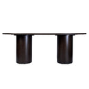 Kersten 84 in. W Oval Wood Double Pedestal Base Dining Table by Butler Specialty Company