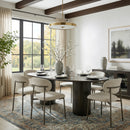 Kersten 84 in. W Oval Wood Double Pedestal Base Dining Table by Butler Specialty Company
