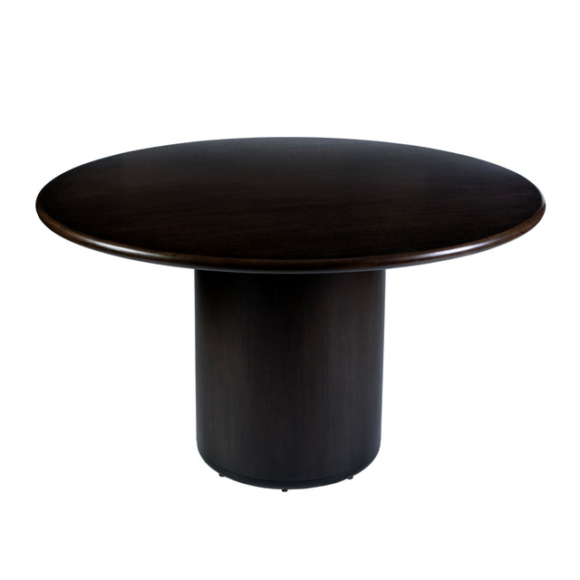 Kersten 54 In. W Round Wood Single Pedestal Base Dining Table by Butler Specialty Company