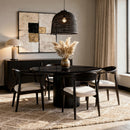 Kersten 54 In. W Round Wood Single Pedestal Base Dining Table by Butler Specialty Company