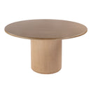 Kersten 54 In. W Round Wood Single Pedestal Base Dining Table by Butler Specialty Company