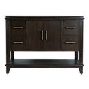 Reece 48 in. W Wood & Quartz Single Sink Bathroom Vanity by Butler Specialty Company