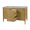 Bianca 60 in. W Wood & Marble Double Sink Bathroom Vanity by Butler Specialty Company