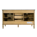 Bianca 60 in. W Wood & Marble Double Sink Bathroom Vanity by Butler Specialty Company