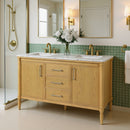 Bianca 60 in. W Wood & Marble Double Sink Bathroom Vanity by Butler Specialty Company